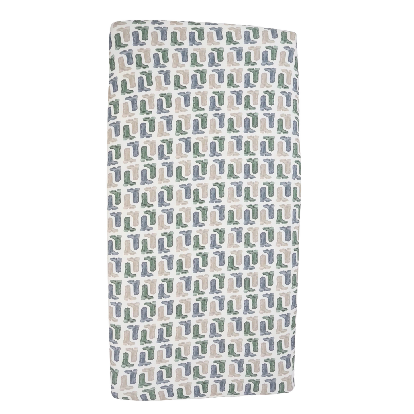 Boys Backroad Boots Crib Sheets