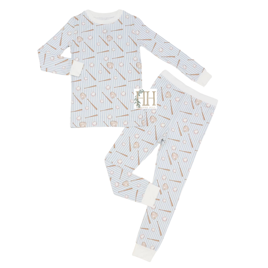 Boys Baseball Loungewear Set