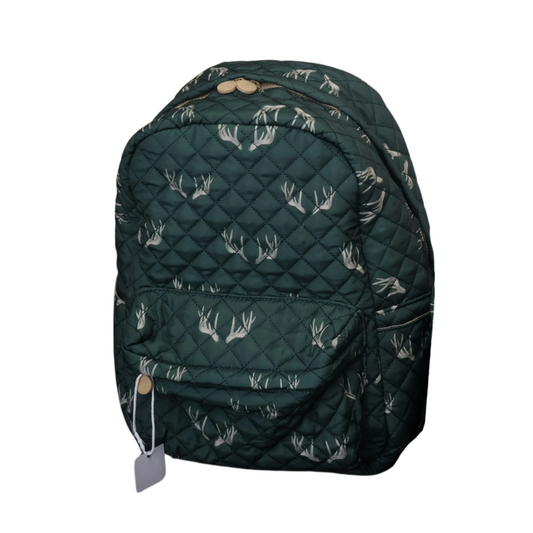 Antlers Quilted Backpack