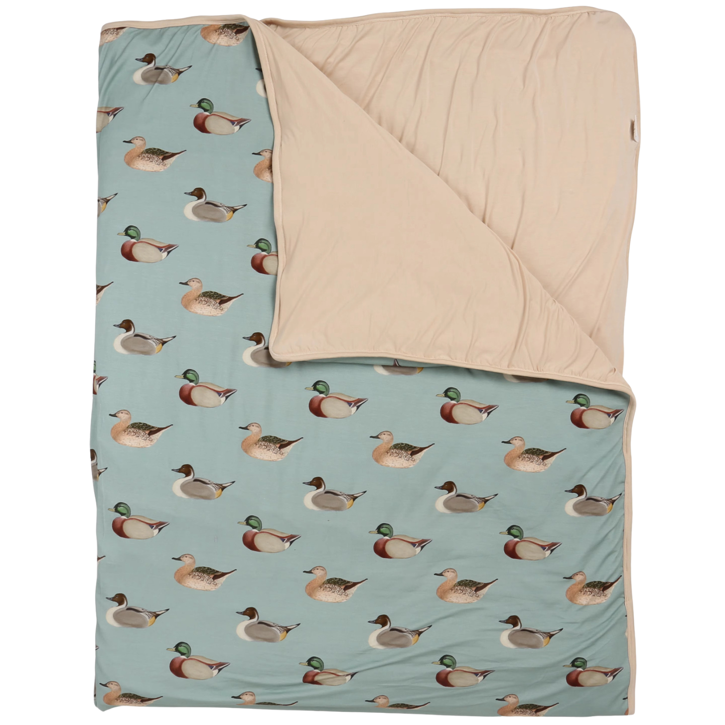Vintage Duck Twin Size Blanket Cover