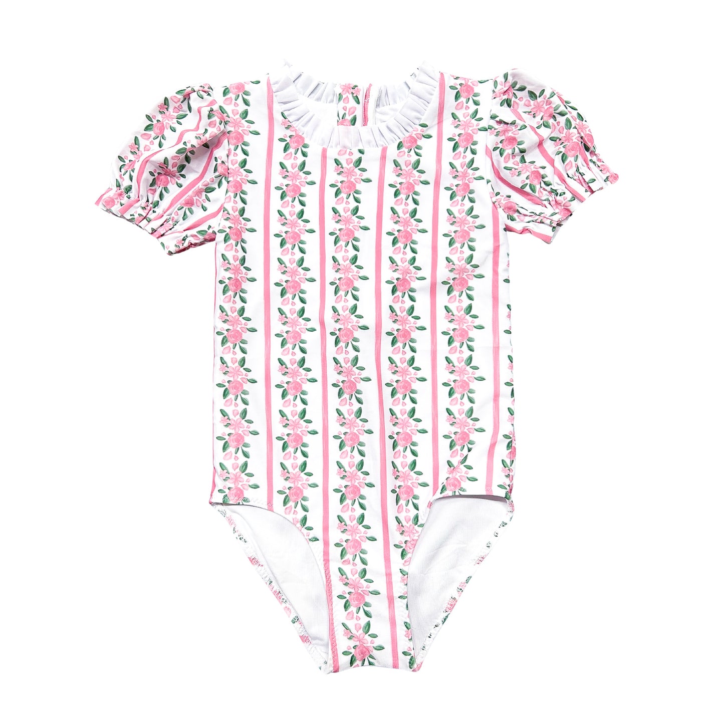 The Lynlee Bubble Sleeve One Piece