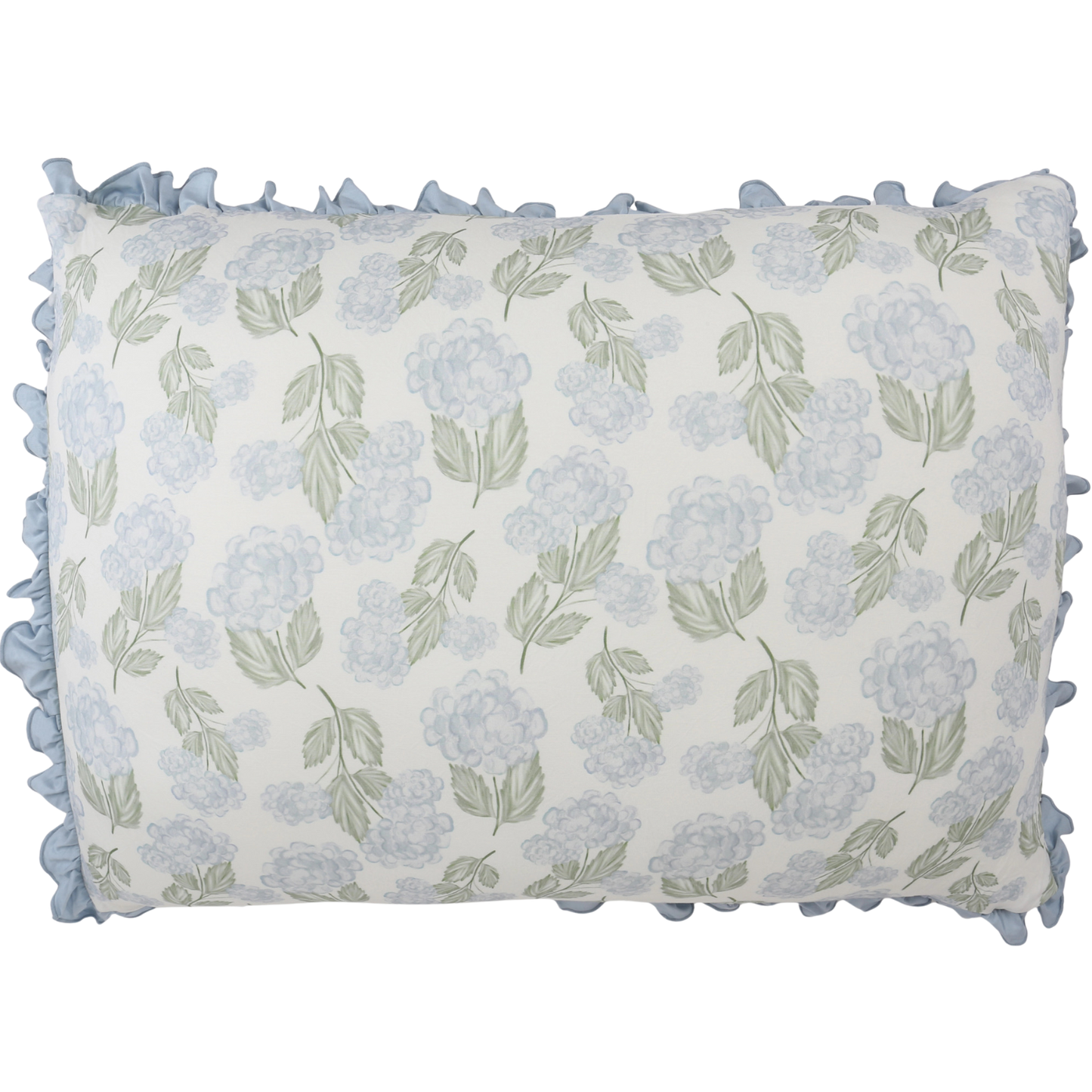 Girls Garden Party Ruffle Standard Pillow & Pillowcase