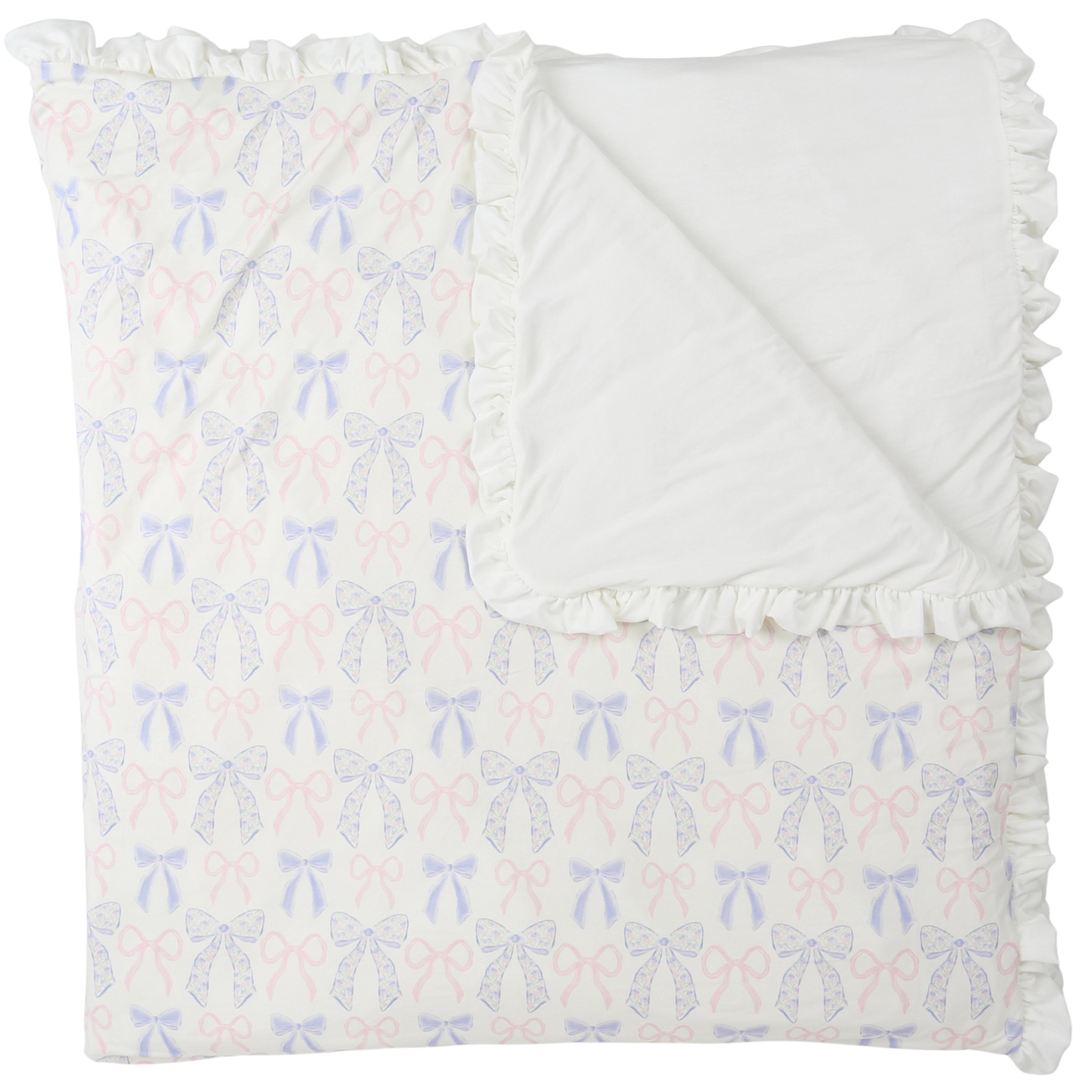 Born to Bloom Large Blanket