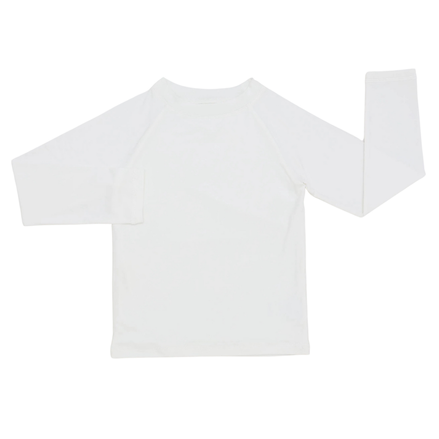 Boys White Rashguard