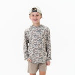 Youth Performance Hoodie-Classic Deer Camo