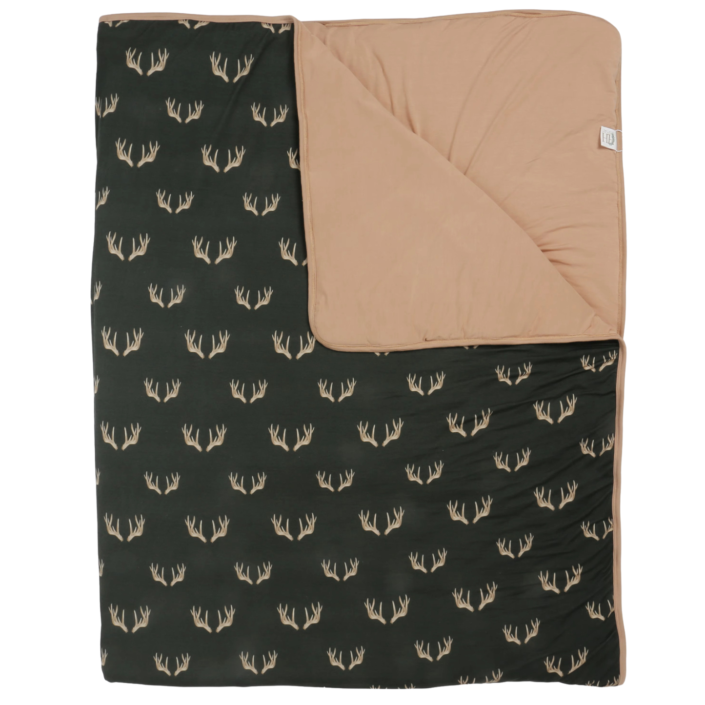Antler Twin Size Blanket Cover