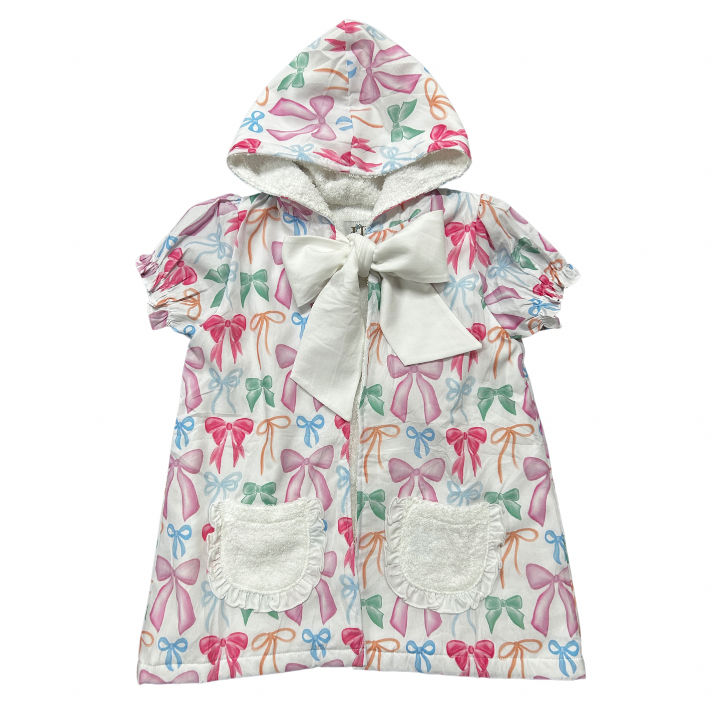 Put a Bow on It Hooded Coverup