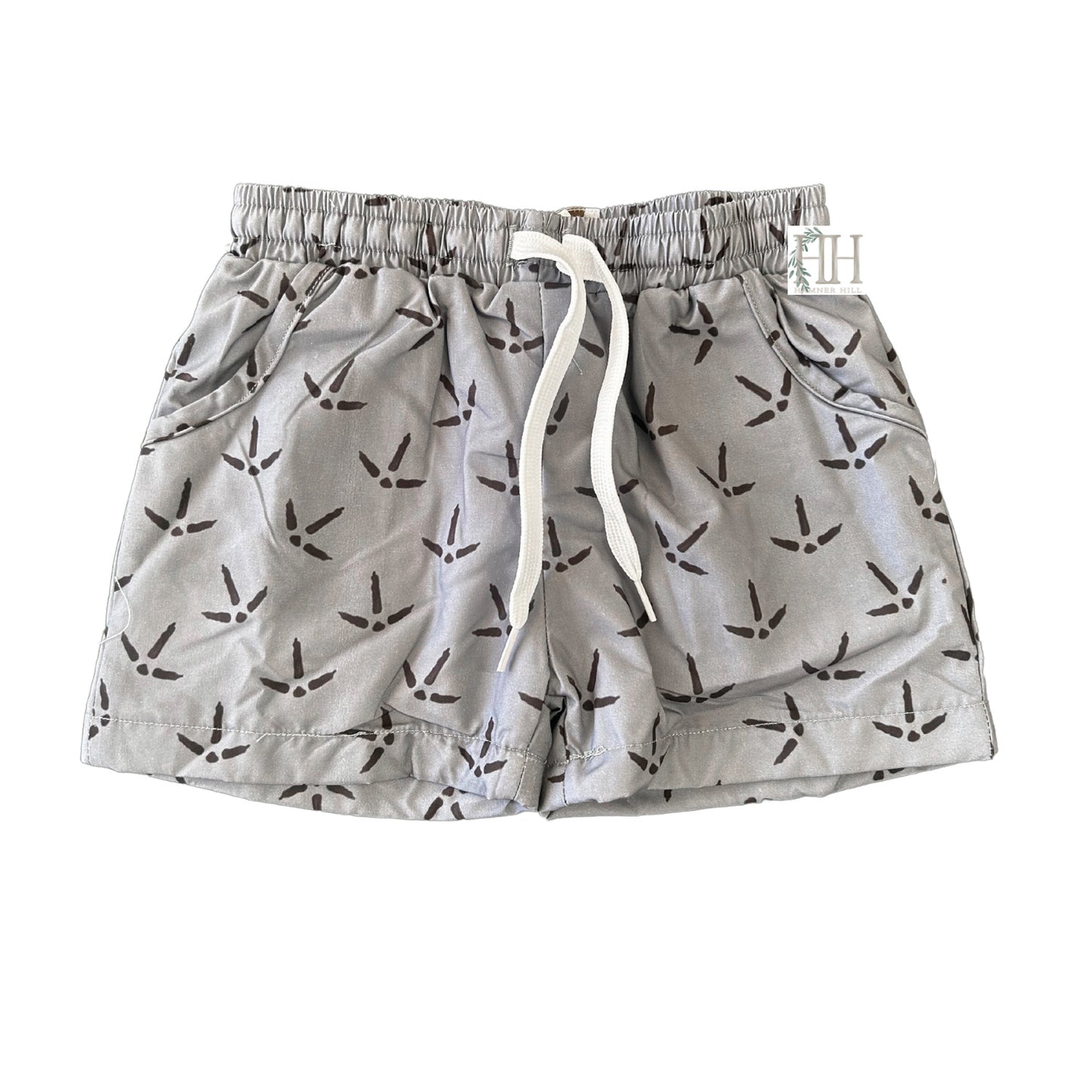 (READ DESCRIPTION) Turkey Track Boys Swim Trunks