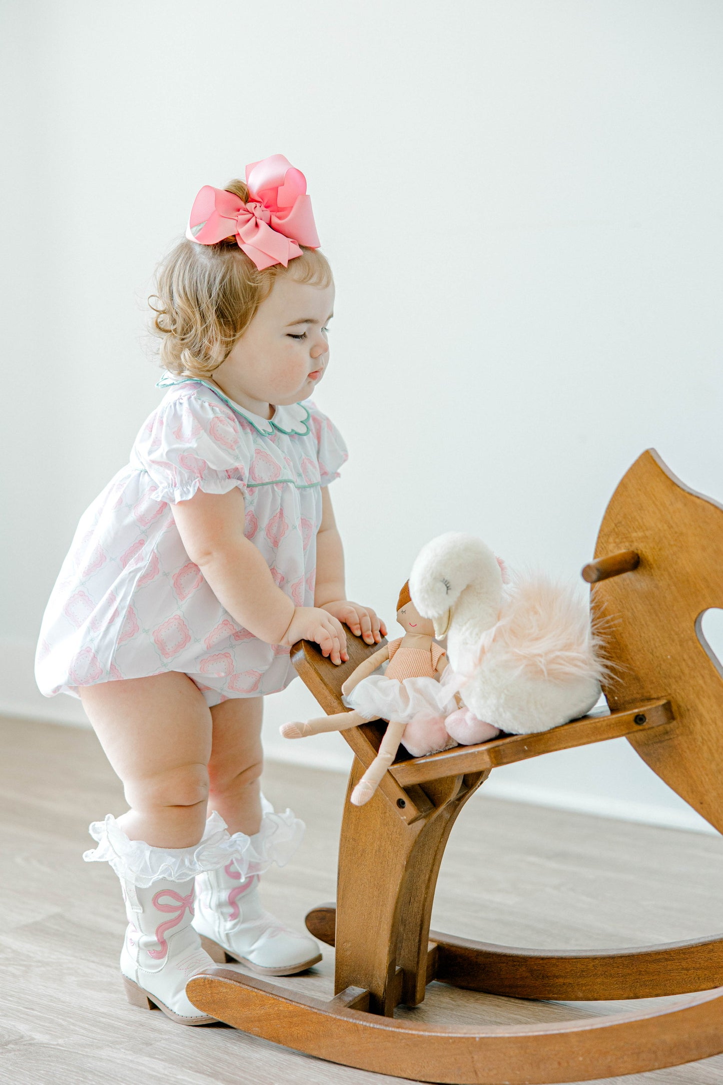 Girls Everleigh Scalloped Bubble