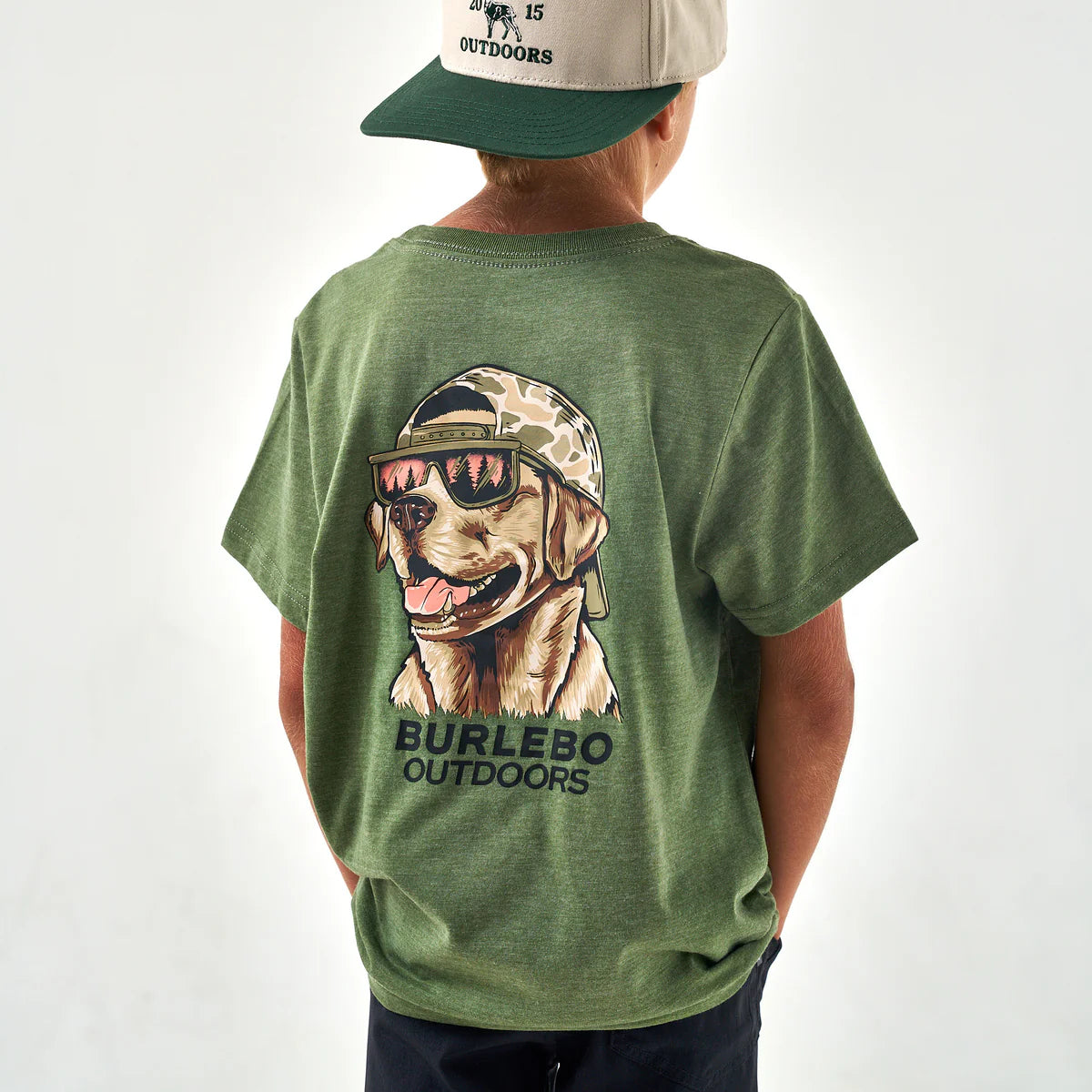 Youth Mallard Camo Dog Tee