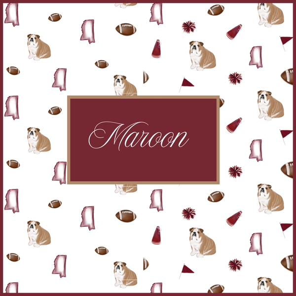 Maroon Bulldog