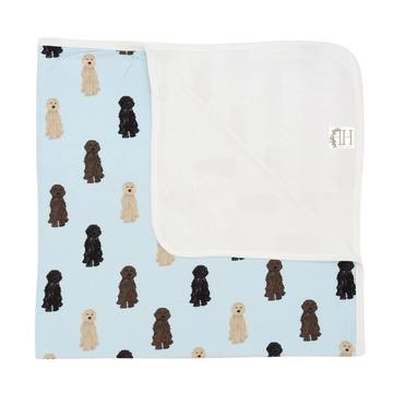 Boys Doodle Stroller Blanket