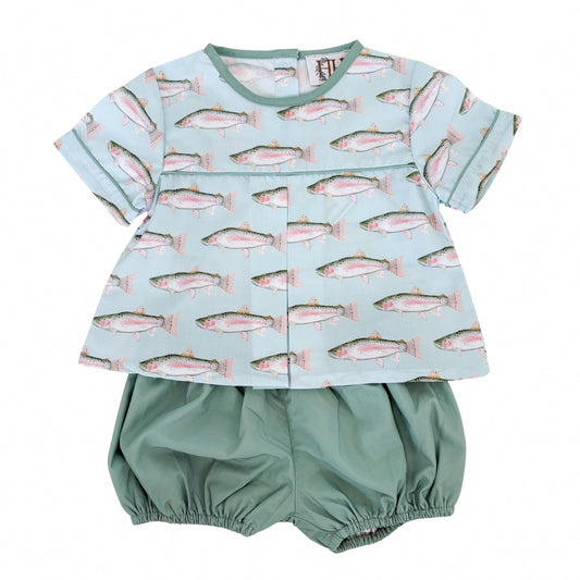 Boys Trout Bloomer Set