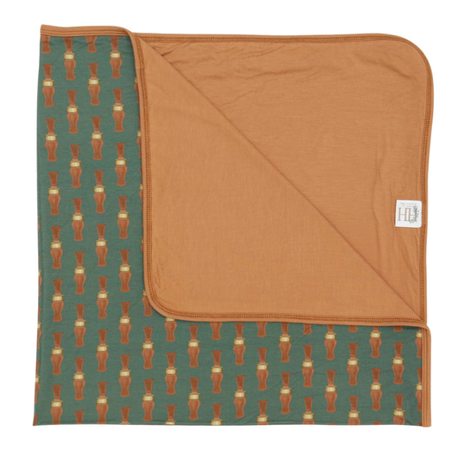 Boys Duck Call Stroller Blanket