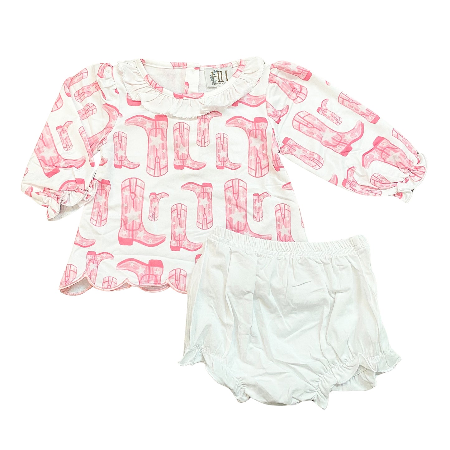 Rodeo Cowgirl Top & Bloomers Set