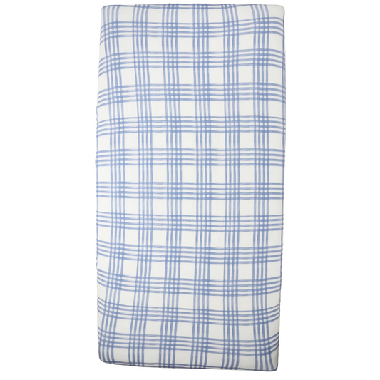 Dapper Blue Crib Sheets