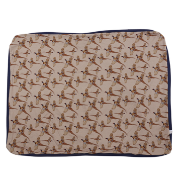 Navy Pheasant Standard Pillowcase