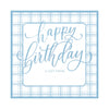 Blue Happy Birthday Gift Tag