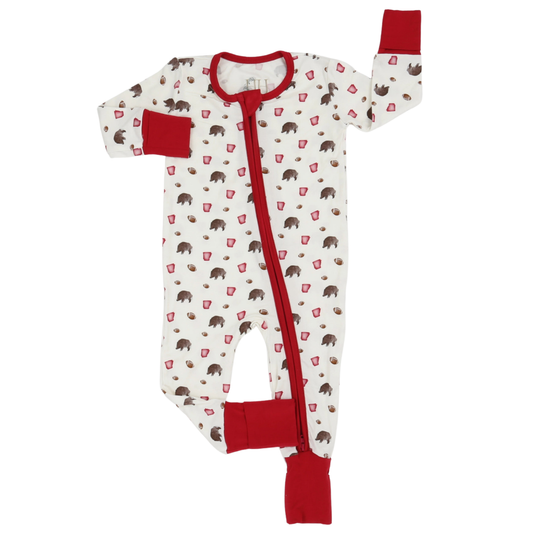 Boys Hog Zipper Romper