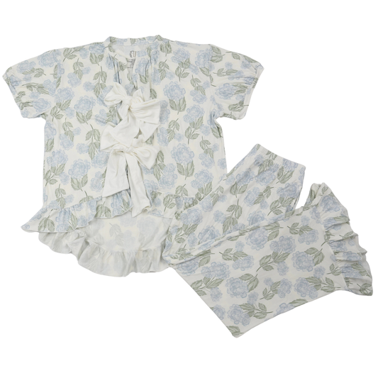 Womens Garden Party Bow Loungewear Set
