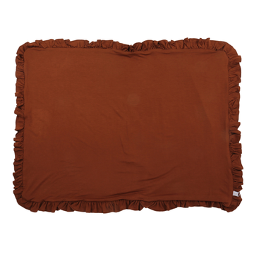 Burnt Brown Standard Pillowcase