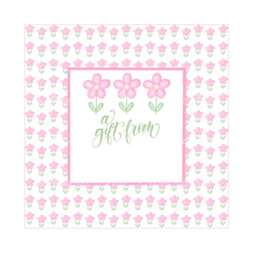 Sugar Blossom Gift Tag
