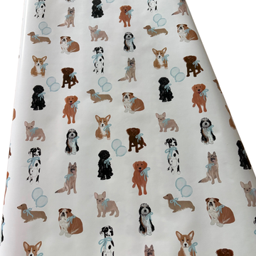 Birthday Blue Pup Gift Wrap
