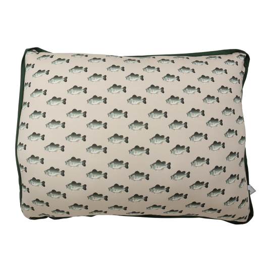 Bass Standard Pillow & Pillowcase