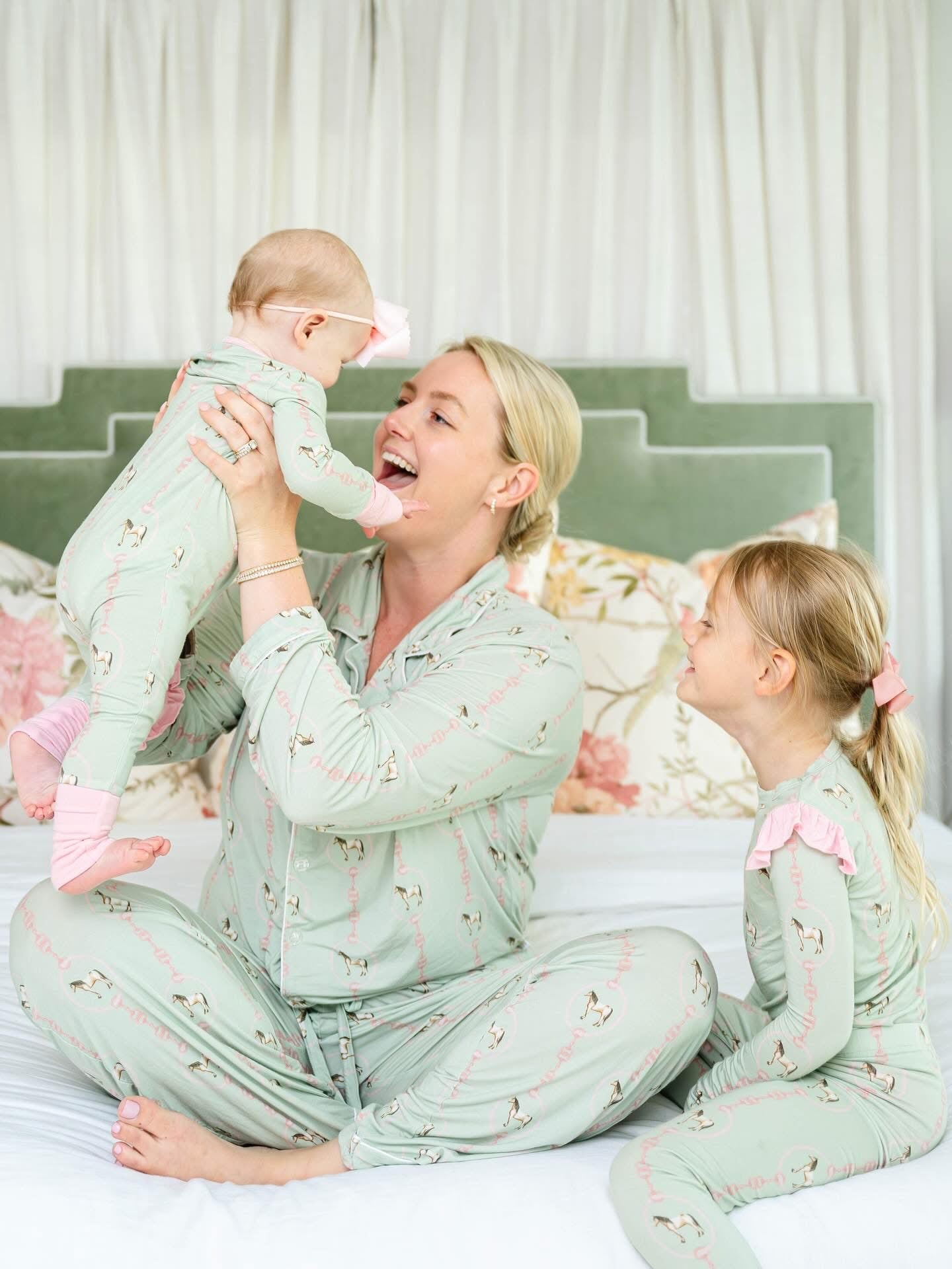 Womens Paloma Roundup LS Button Down Bamboo Loungewear Set