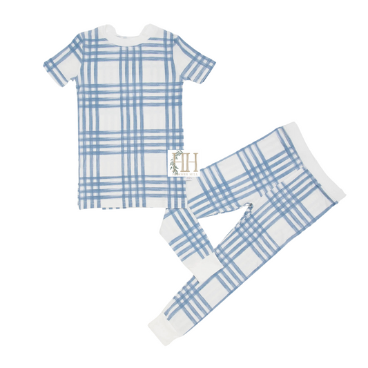 Dapper Blue Loungewear Set