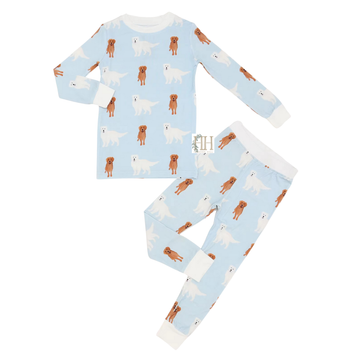 Boys Golden Retriever Loungewear Set