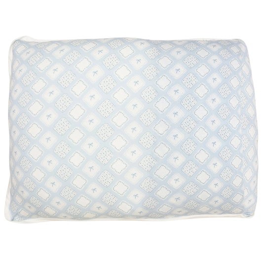 Quilted Bow Patch Standard Pillow & Pillowcase