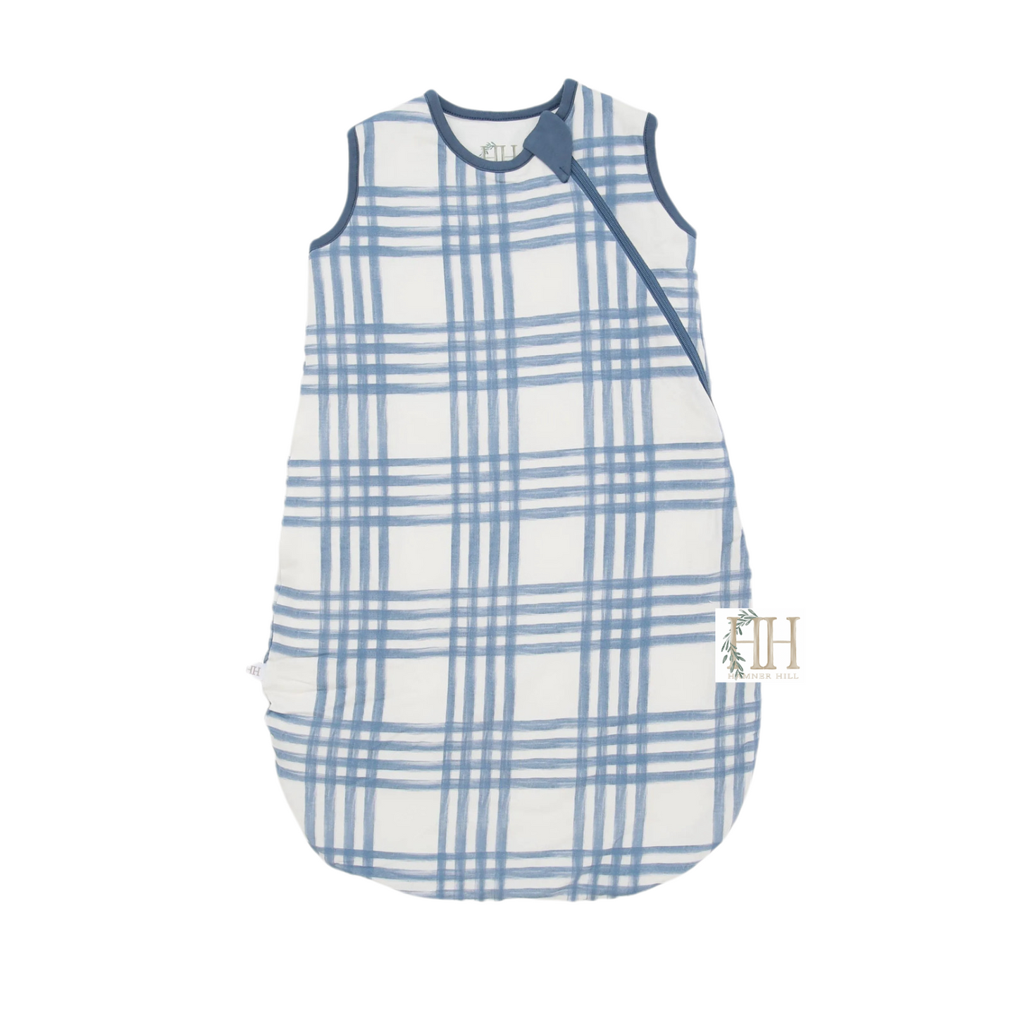 Dapper Blue Plaid Sleep Sack