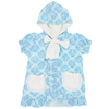 Girls Seashell Hooded Bow Coverup