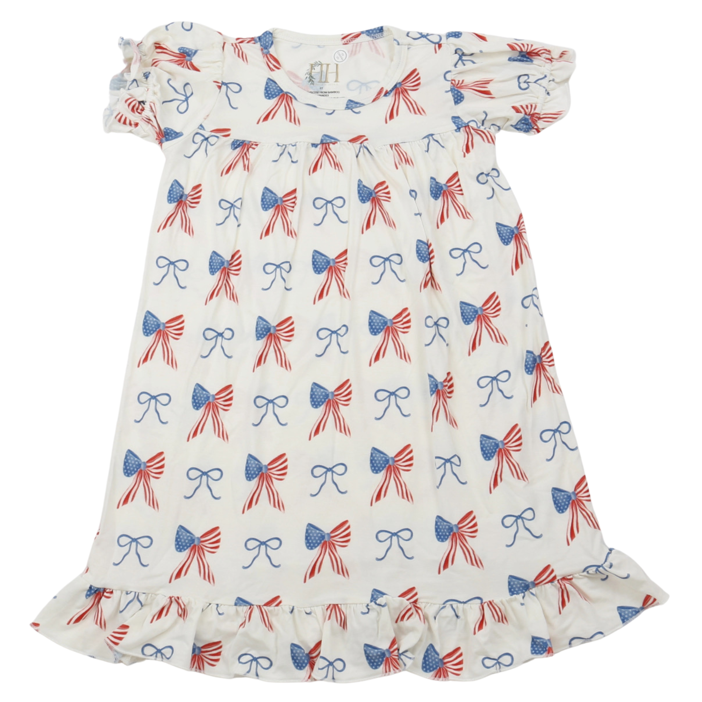 Girls American Bow Nightgown
