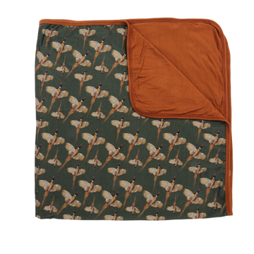 Pheasant Stroller Blanket