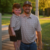 Boys Brown Wild West Performance Polo