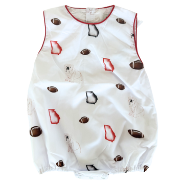 Sleeveless Red Bulldog Bubble