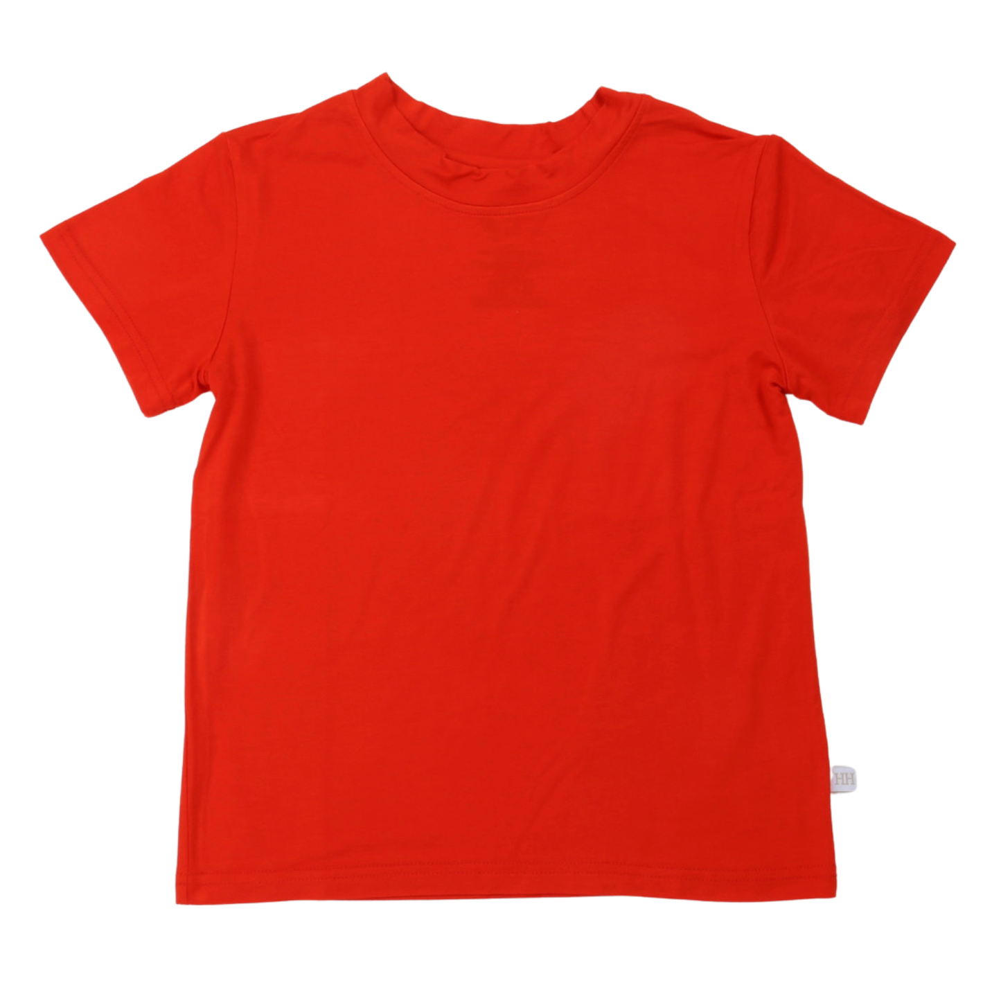 Kids Red Bamboo Tee