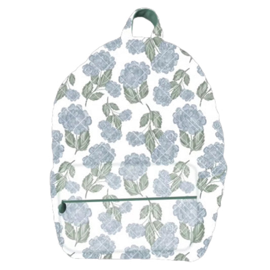 Hydrangea Quilted Backpack