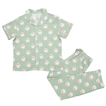 Womens Sleigh Bells Button Down Pants Set