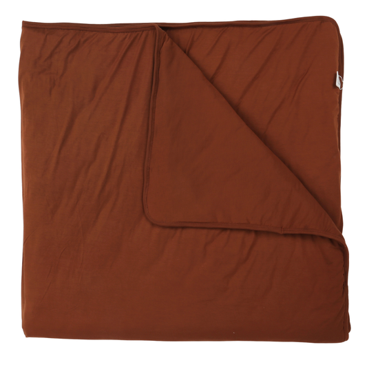 Burnt Brown Large Blanket