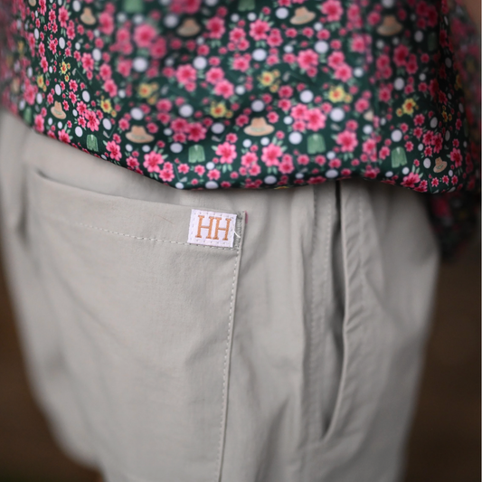Boys Light Gray Shorts