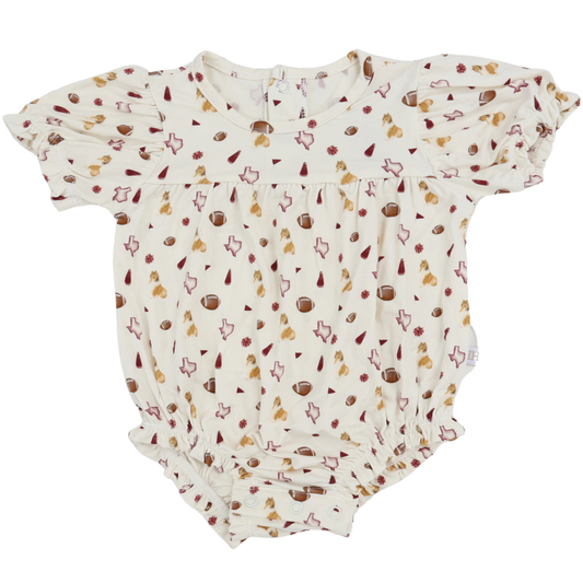 Girls Collie Pom Bamboo Bubble
