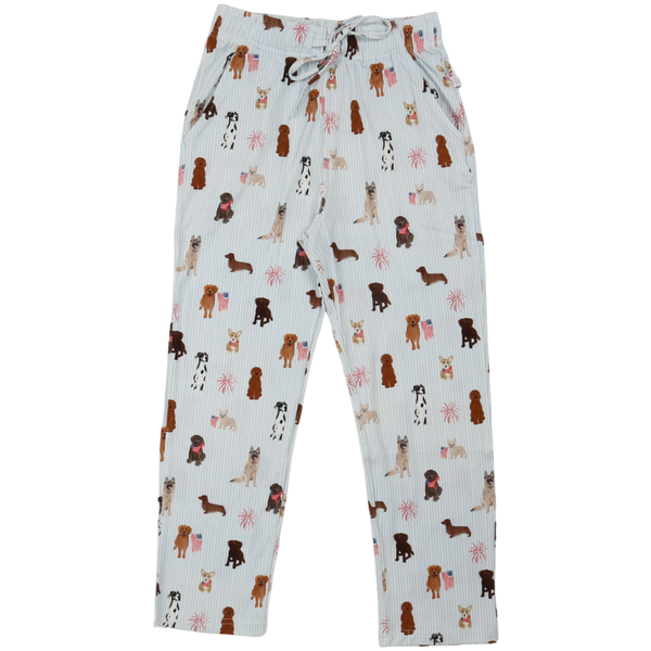 Boys Patriotic Pups Loungewear Pants