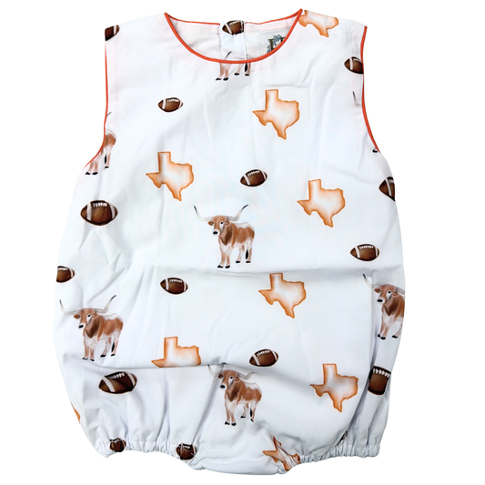 Sleeveless Orange Wild West Bubble
