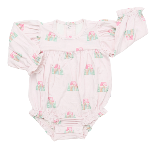 Girls Gingerbread Cottage Bamboo Bubble