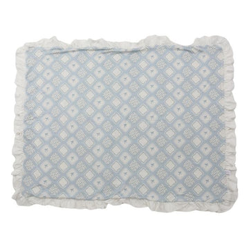 Quilted Bow Ruffle Standard Pillowcase
