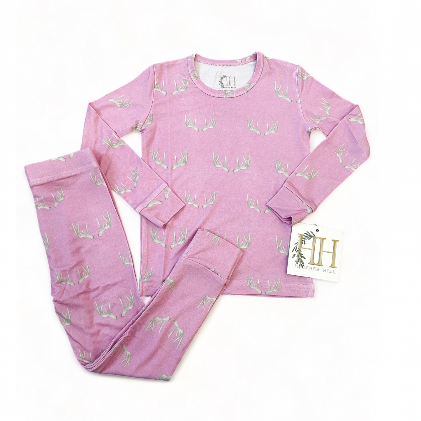 Pink Antler Loungewear Set (OLDER FIT/STYLE)