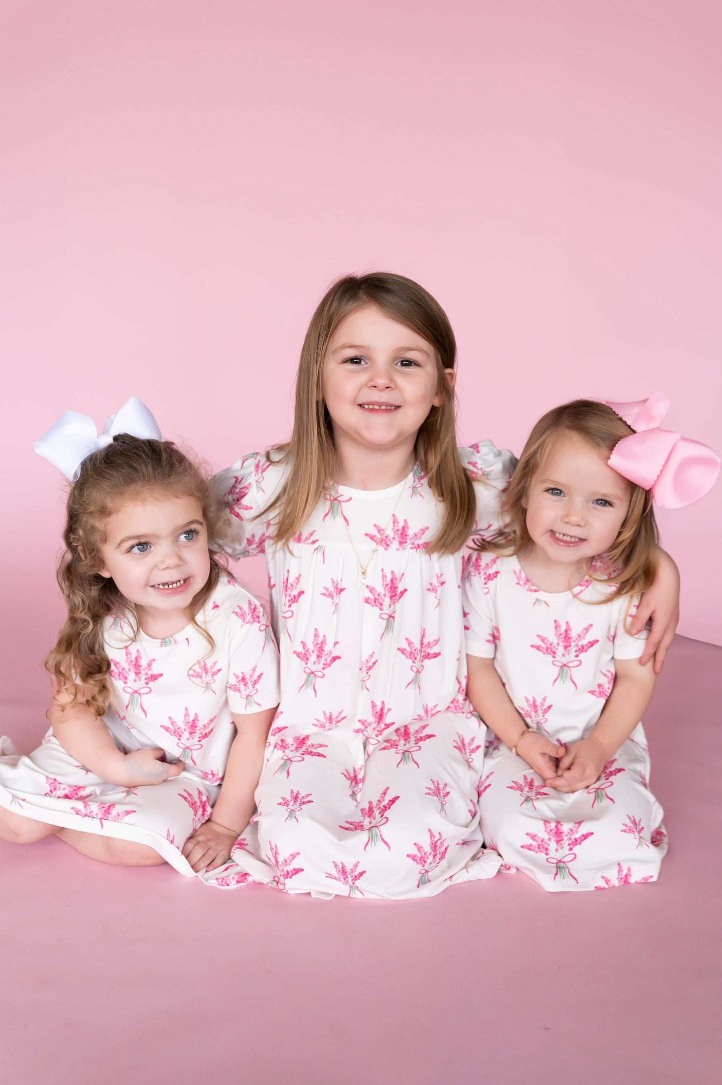 Girls Floral Bundle Nightgown